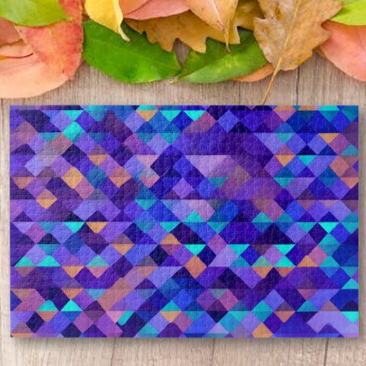 幾何学的調和モダン抽象芸術ジグソーパズル ジグソーパズル