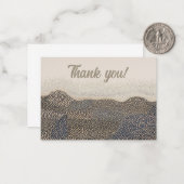 幾何学的調和複雑なデザインアートワーク ノートカード (正面/裏面インサイチュ)