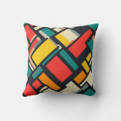 幾何学的調和 クッション (裏面)