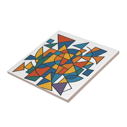 幾何学的調和 タイル (側面)