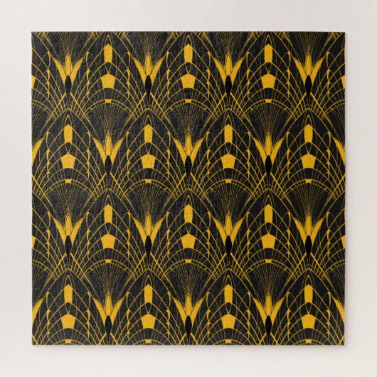 幾何学的調和:デジタルオーナメントデザイン ジグソーパズル (縦)