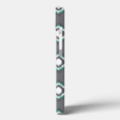 幾何学的逆イカット部分パターン Case-Mate iPhoneケース (裏面 / 左)