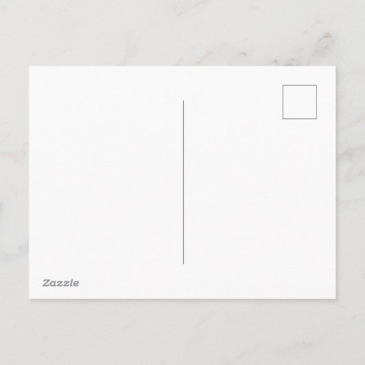 幾何学的金ゴールドと青のパターン シーズンポストカード (裏面)