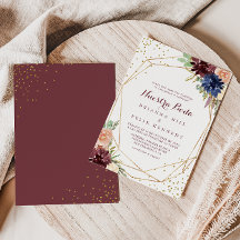 幾何学的金ゴールドグリッターフローラヌエストラボダ結婚ズ