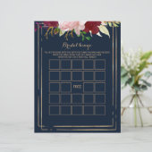 幾何学的金ゴールドブライダルビンゴ,ブライダルシャワーゲーム (スタンド正面)