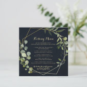 幾何学的金ゴールド結婚のメキスをするニュー・ゲーム・カード (スタンド正面)