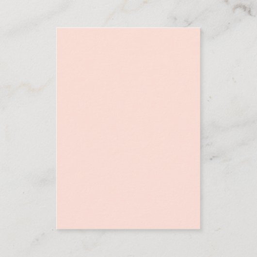 幾何学的金ゴールド&赤面フローラウェディングギフトカード エンクロージャーカード (裏面)