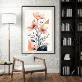 幾何学的開花II ポスター