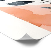 幾何学的開花II ポスター (角)