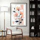 幾何学的開花III ポスター