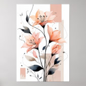 幾何学的開花III ポスター (正面)