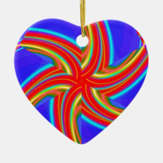 幾何学的160614 (04) セラミックオーナメント (正面)