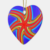 幾何学的160614 (04) セラミックオーナメント (左)