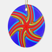 幾何学的160614 (04) セラミックオーナメント (左)