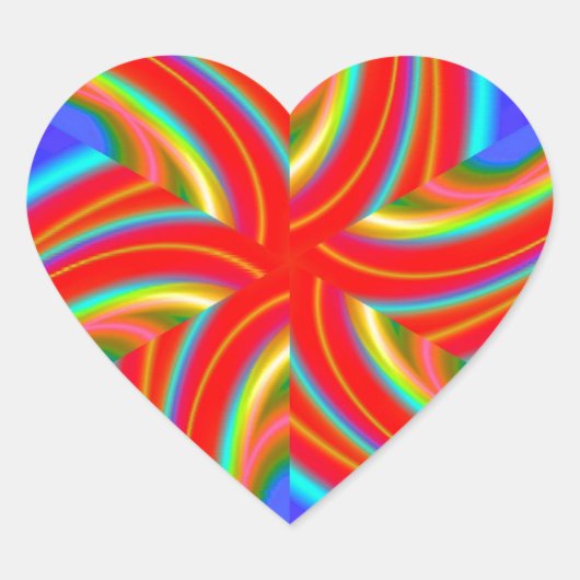 幾何学的160614 (04) ハートシール (正面)