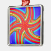 幾何学的160614 (04) メタルオーナメント (左)