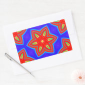 幾何学的160614 (05) 長方形シール (封筒)