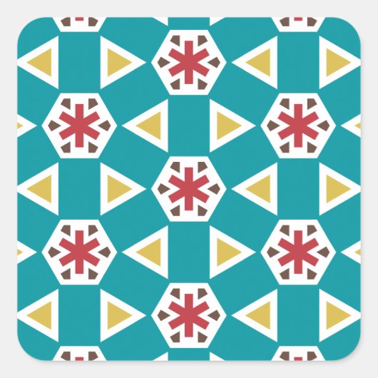 幾何学的230614 (01) スクエアシール (正面)