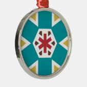 幾何学的230614 (01) メタルオーナメント (右)