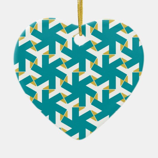 幾何学的230614 (03) セラミックオーナメント (正面)