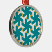 幾何学的230614 (03) メタルオーナメント (右)