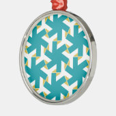 幾何学的230614 (03) メタルオーナメント (左)