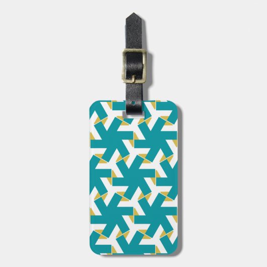 幾何学的230614 (03) ラゲッジタグ (正面縦)