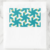 幾何学的230614 (03) 長方形シール (バッグ)