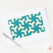 幾何学的230614 (03) 長方形シール (封筒)