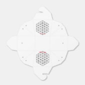 幾何学的3-D立方体サンダー_コーブ フェイバーボックス (折り畳みなし)