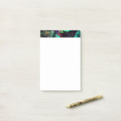 幾何学的、カラフルオリジナル・抽象芸術・アート ポストイット (デスク上)