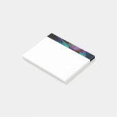 幾何学的、カラフルオリジナル・抽象芸術・アート ポストイット (アングル)