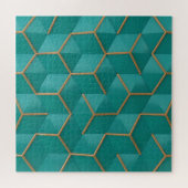 幾何学的 ジグソーパズル (横)