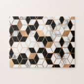 幾何学的 ジグソーパズル (横)