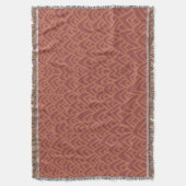 幾何学的 スローブランケット (正面縦)