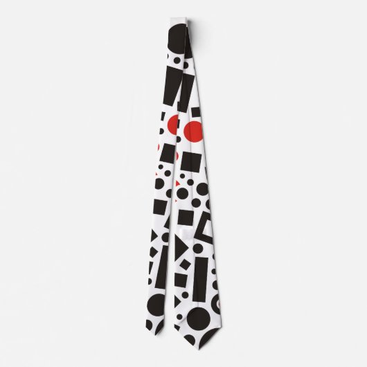幾何学的 ネクタイ (裏面)