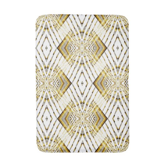 幾何学的…..... バスマット (正面縦)