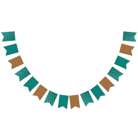 幾何学的 バンティングフラッグ (全)