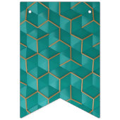 幾何学的 バンティングフラッグ (第1の旗)