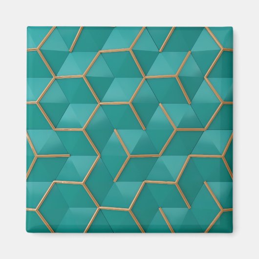 幾何学的 マグネット (正面)