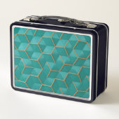 幾何学的 メタルランチボックス (裏面)