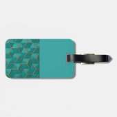 幾何学的 ラゲッジタグ (裏面横)