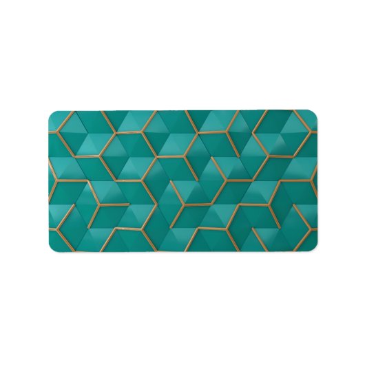 幾何学的 ラベル (正面)