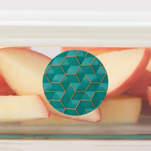 幾何学的 ラベル (貼付)