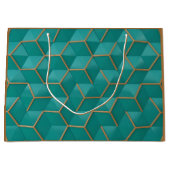 幾何学的 ラージペーパーバッグ (正面)