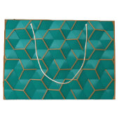 幾何学的 ラージペーパーバッグ (裏面)