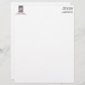 幾何学的 レターヘッド (正面/裏面)