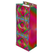幾何学的 ワインギフトバッグ (裏面アングル)