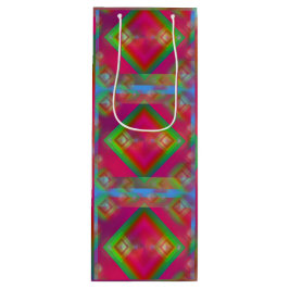 幾何学的 ワインギフトバッグ