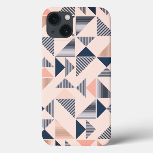 幾何学的、三角形モダン、 Case-Mate iPhoneケース (裏面)
